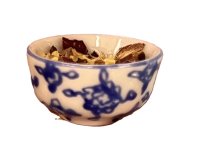 (image for) Nice Modern Blue and White Bowl of Potpourri