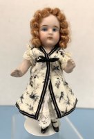 (image for) Antique Bisque Doll, 4-3/4"