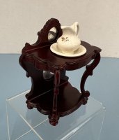 (image for) Vintage Wash Stand with China Bowl and Pitcher