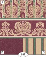 (image for) Damask - Burgundy