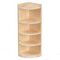 (image for) Corner Circular Shelf, Unf