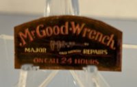 (image for) Tin Sign Mr. Good-Wrench