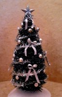 (image for) Christmas Tree with Sparkle Silver