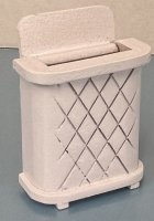 (image for) White Dirty Clothes Hamper