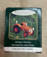 (image for) Hallmark 2000 Miniature Ornament Antique Tractors Series Die Cas