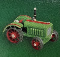 (image for) Antique Tractor - Green