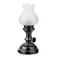 (image for) LED Nickel Lg FrostTulip Tbl Lamp (2326)