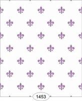 (image for) Princess Fleur De Lis - Purple on White