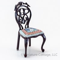 Chair with Hand Painted Seat