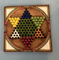 (image for) Chinese Checkers Board with Marbles