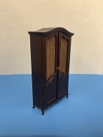 (image for) Vintage Bespaq Armoire with canning on doors