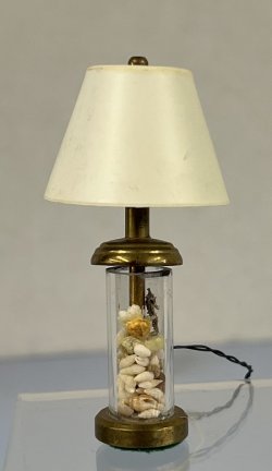 Sea Shell Lamp Electrified
