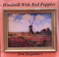 (image for) Windmill with Red Poppies