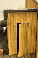 (image for) 1/48" Scale Sunflower Sue Outhouse