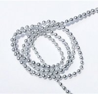 (image for) Silver Ball Garland, 1 yd