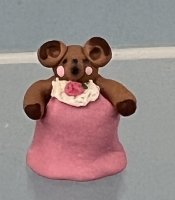 (image for) Brown Bear in Pink Dress