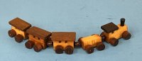 (image for) Wooden Toy Train Set