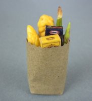 (image for) Grocery Sack with Mac and Cheese Box