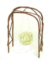 (image for) Mini Enchanted Garden Arbor w/ leaf swing