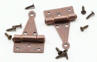 (image for) T-Hinges with Nails - Bronze