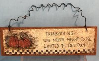 (image for) Thanksgiving Sign