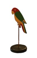 (image for) Wood Parrot on a Stand
