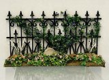 Fence with flowers (image for) Fence with flowers