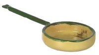 (image for) Small Gold Enamel Skillet