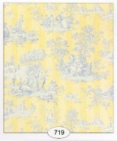 (image for) Light Toile Stripe 719