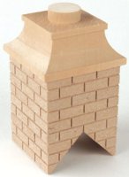 (image for) Wood Brick Chimney