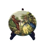 (image for) Courting Couple plate