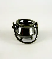 (image for) Black three legged small cauldron