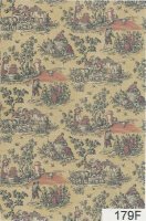 (image for) French Country Toile Red 179F