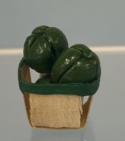 (image for) Basket of Green Bell Peppers