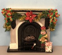 (image for) Christmas Fireplace with Light for Embers