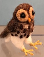 (image for) Hand Felted Owl