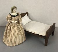 2/3" scale China doll in silk