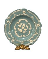 (image for) Blue and White Plate on Stand