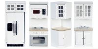 (image for) Kitchen Set 4 White Marble