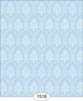 (image for) Camilla Damask - White on Blue - 1516