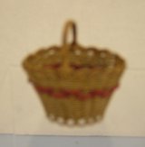 Nutmeg Colored Woven Basket