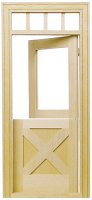 (image for) Crossbuck Dutch Door