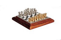 (image for) Chess Set on Board/Walnut