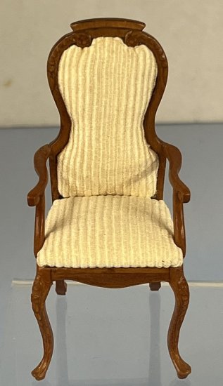 Walnut Armed Chair - Click Image to Close