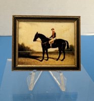 (image for) Horse and Jockey before the Race