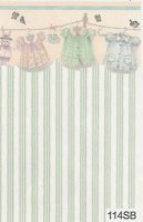 (image for) Green Clothesline Stripe 114SB