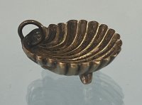 (image for) Brass Shell on Legs with Handle