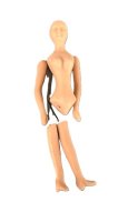 (image for) 1/2" scale porcelain woman doll set 2
