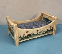 (image for) Youth Bed with Handpainted Scenes Around it