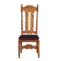 (image for) French Chateau Chair in Walnut Finish